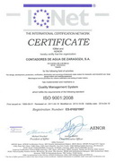 Certificado IQNet9001 CONTAZARA