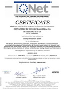 Certificado IQNet9001 CONTAZARA